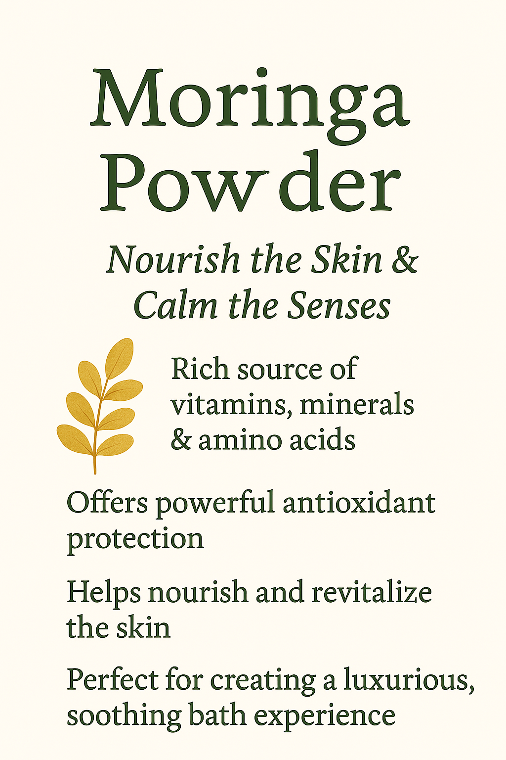 SPICED MORINGA Bath & Shower Emulsion – Fall Edition