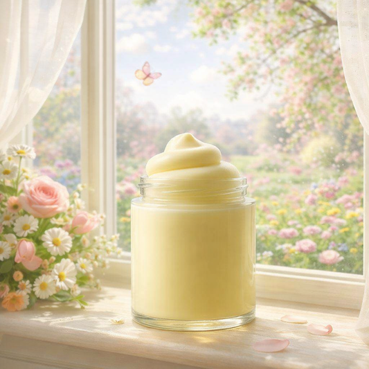 Dreamy Dream Comfort Cream – Whipped Body Butter with Chamomile, Rose & Juniper Berry